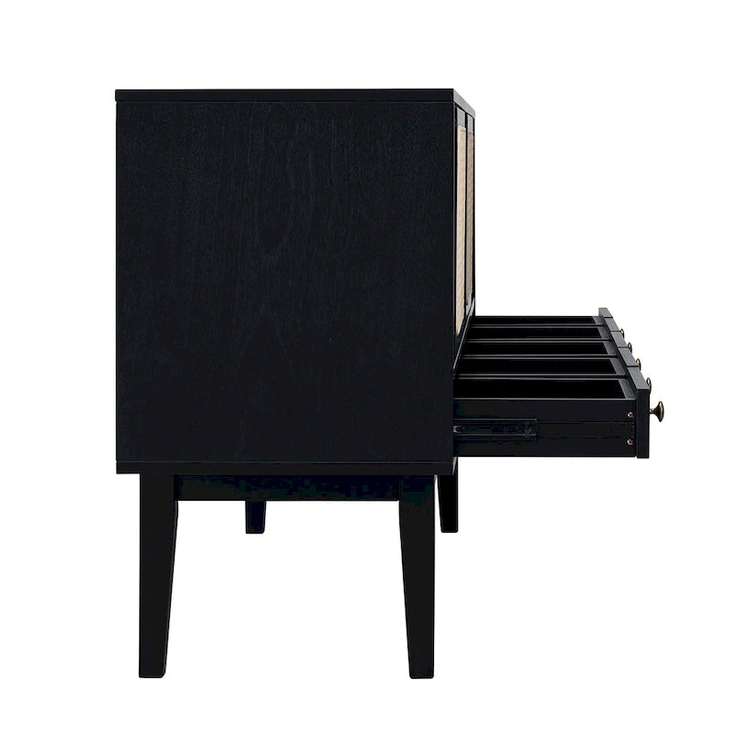 Mid-century Modern TV Stand Media Console for TV's up to 68
