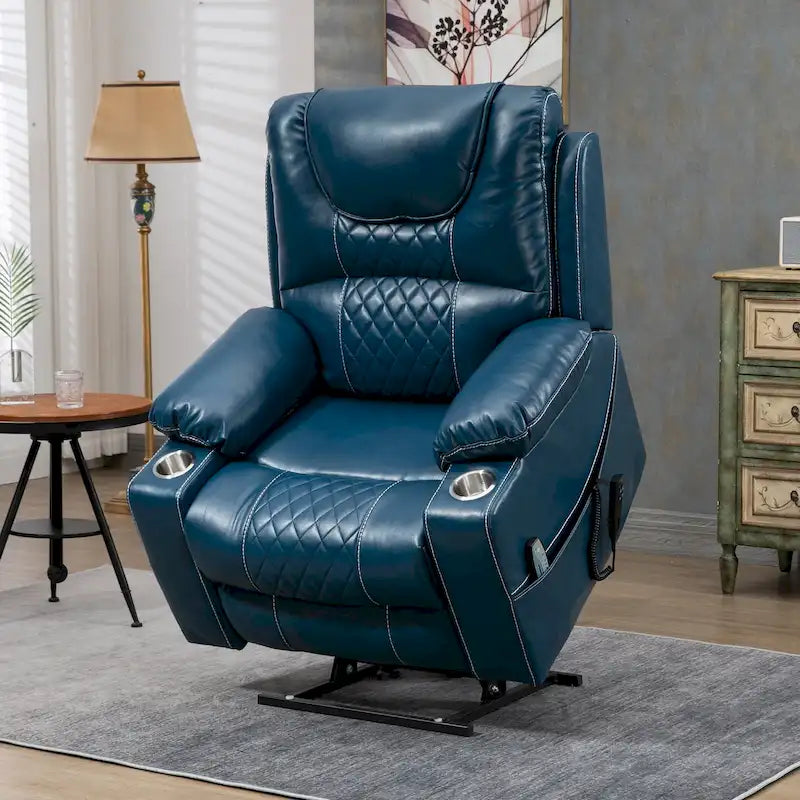 Upgraded Flagship Dual Motor Independent Control Oversized 180 Lay Flat Power Lift Recliner Chair