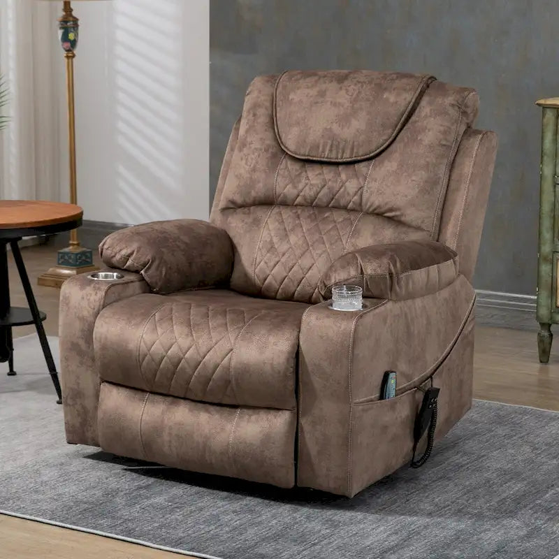 Upgraded Flagship Dual Motor Independent Control Oversized 180 Lay Flat Power Lift Recliner Chair