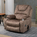 Upgraded Flagship Dual Motor Independent Control Oversized 180 Lay Flat Power Lift Recliner Chair