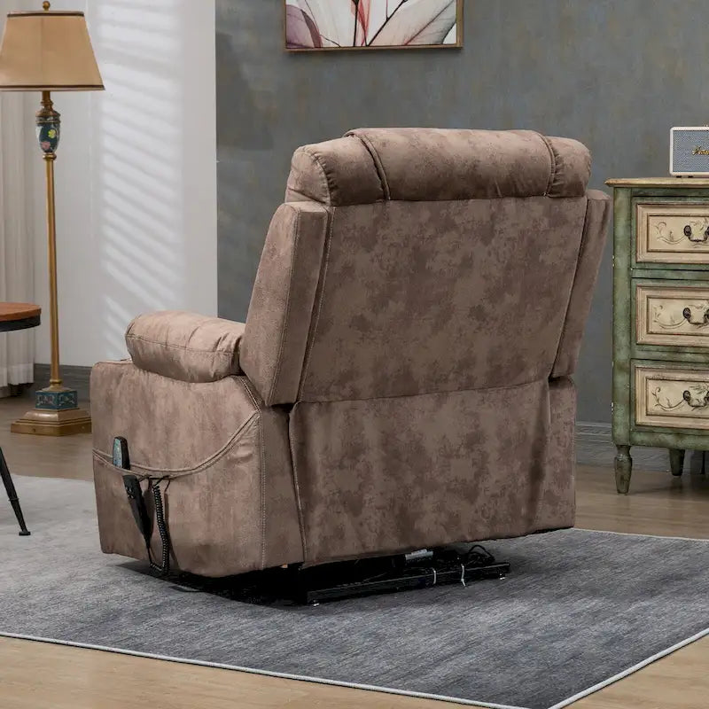 Upgraded Flagship Dual Motor Independent Control Oversized 180 Lay Flat Power Lift Recliner Chair