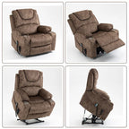 Upgraded Flagship Dual Motor Independent Control Oversized 180 Lay Flat Power Lift Recliner Chair