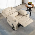 Upgraded Flagship Dual Motor Independent Control Oversized 180 Lay Flat Power Lift Recliner Chair