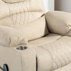 Upgraded Flagship Dual Motor Independent Control Oversized 180 Lay Flat Power Lift Recliner Chair