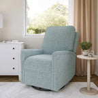 Swivel Glider Recliner Chair with Footrest