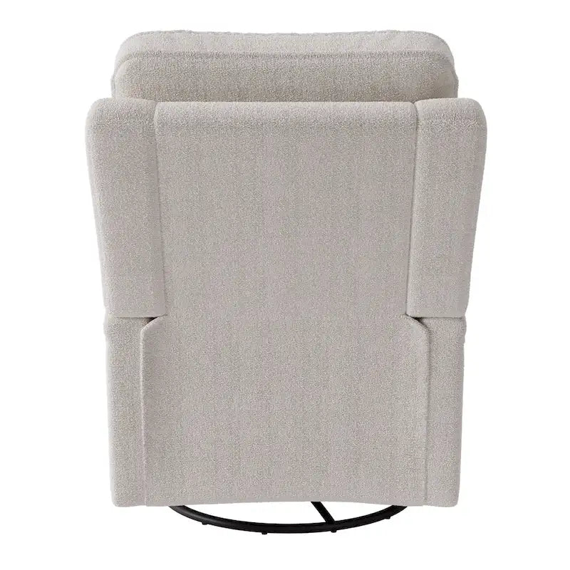 Swivel Glider Recliner Chair with Footrest