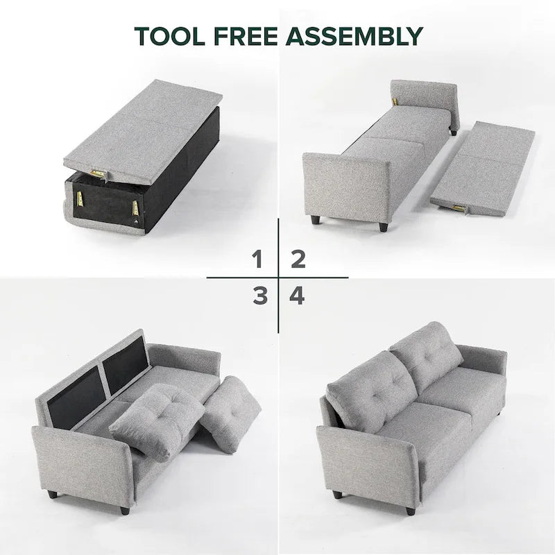 Priage by ZINUS Upholstered Sofa