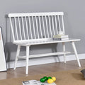 Entryway 40L Solid Wood Dining Bench with Spindle Back