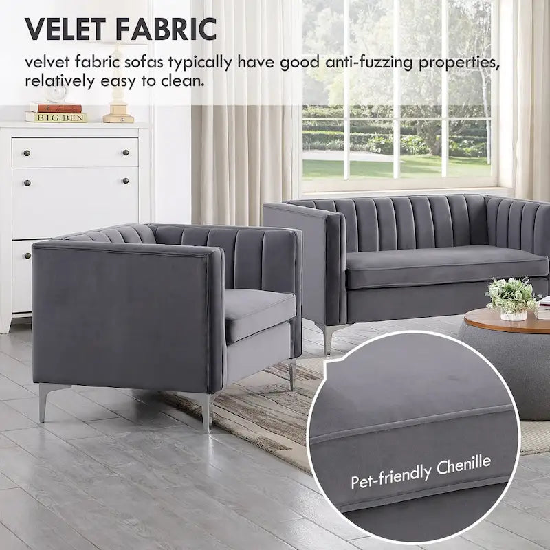 Morden Fort Upholstered Accent Living Room Chair