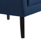 Velvet Accent Chair Living Room Upholstered Armchair