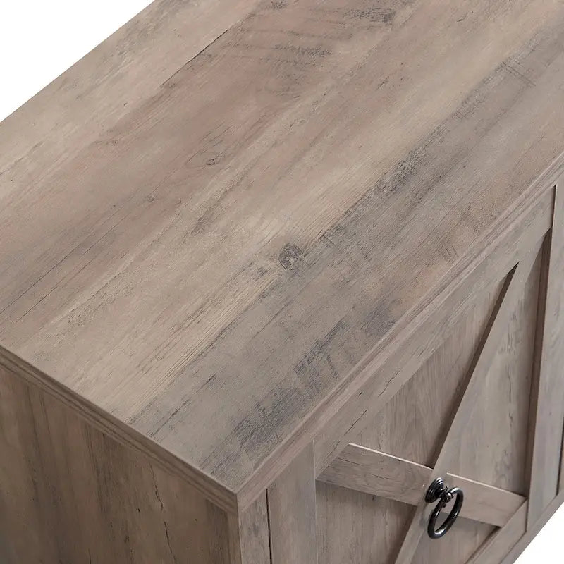 Granger 58 TV Stand with Log Fireplace Insert