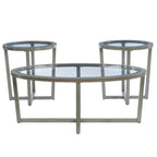 Bowlus 3 Piece Coffee and End Table Set