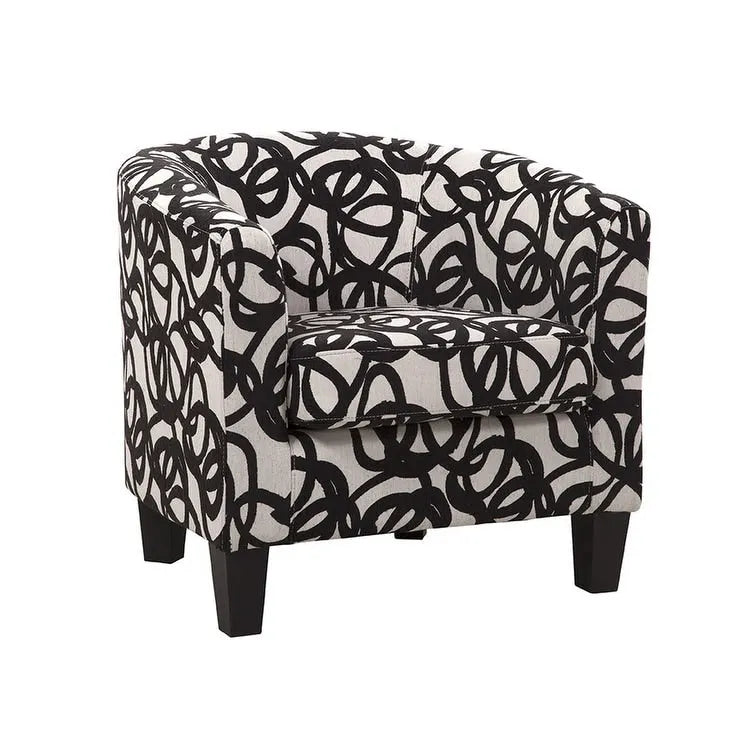 Grafton Home Enzo Upholstered Accent Barrel Chair