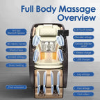 Ukuowu PS6500 4D Massage Chair with AI Care,Voice Control,Wireless charging and Super long SL Track