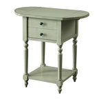 Kist French Country 25-inch Solid Wood 1-Shelf Side Table by Furniture of America