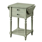 Kist French Country 25-inch Solid Wood 1-Shelf Side Table by Furniture of America