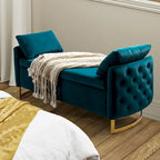 Robert Modern Upholstered Flip Top Storage Bench by HULALA HOME