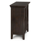 WYNDENHALL Mansfield SOLID WOOD 32 inch Wide Transitional Low Storage Cabinet - 32w x 14d x 31h