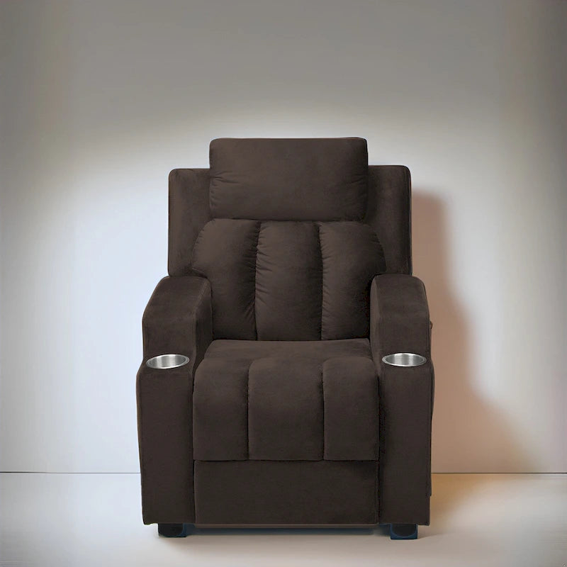 Magic Seats for Superheroes & Princesses, Super Deluxe Kids Recliner with Footrest, Headrest, 2 Cup Holders
