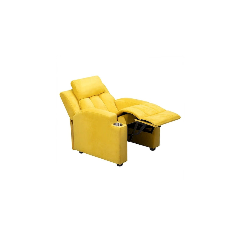 Magic Seats for Superheroes & Princesses, Super Deluxe Kids Recliner with Footrest, Headrest, 2 Cup Holders