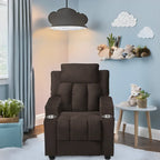 Magic Seats for Superheroes & Princesses, Super Deluxe Kids Recliner with Footrest, Headrest, 2 Cup Holders