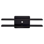 Rydstorp Modern 60-inch Metal 2-Shelf Wall-mounted TV Console Shelves by Carson Carrington