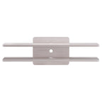 Rydstorp Modern 60-inch Metal 2-Shelf Wall-mounted TV Console Shelves by Carson Carrington