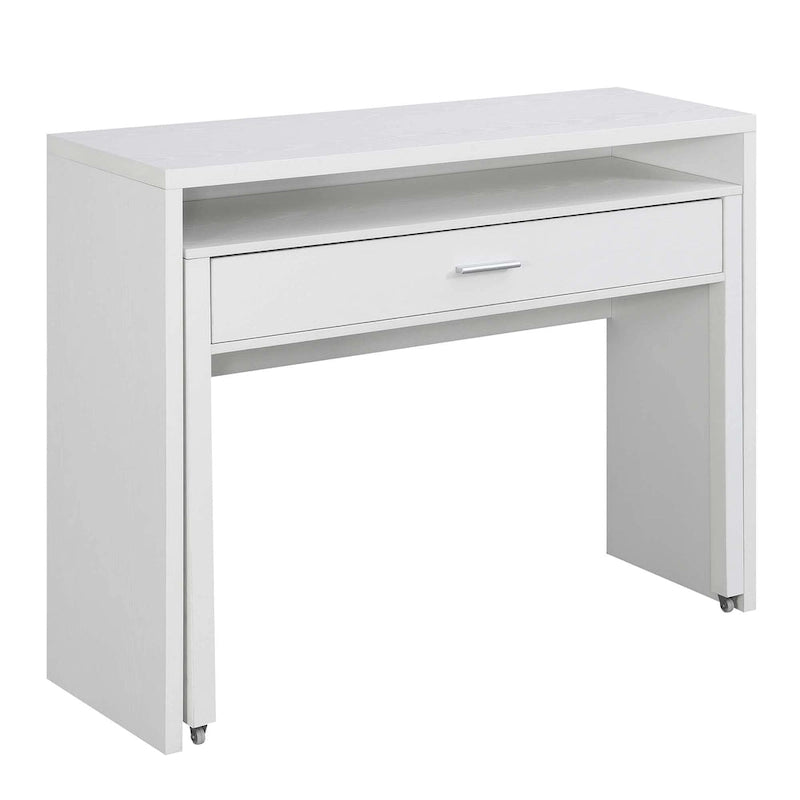 Newport JB Console/Sliding Desk with Drawer and Riser