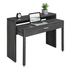 Newport JB Console/Sliding Desk with Drawer and Riser