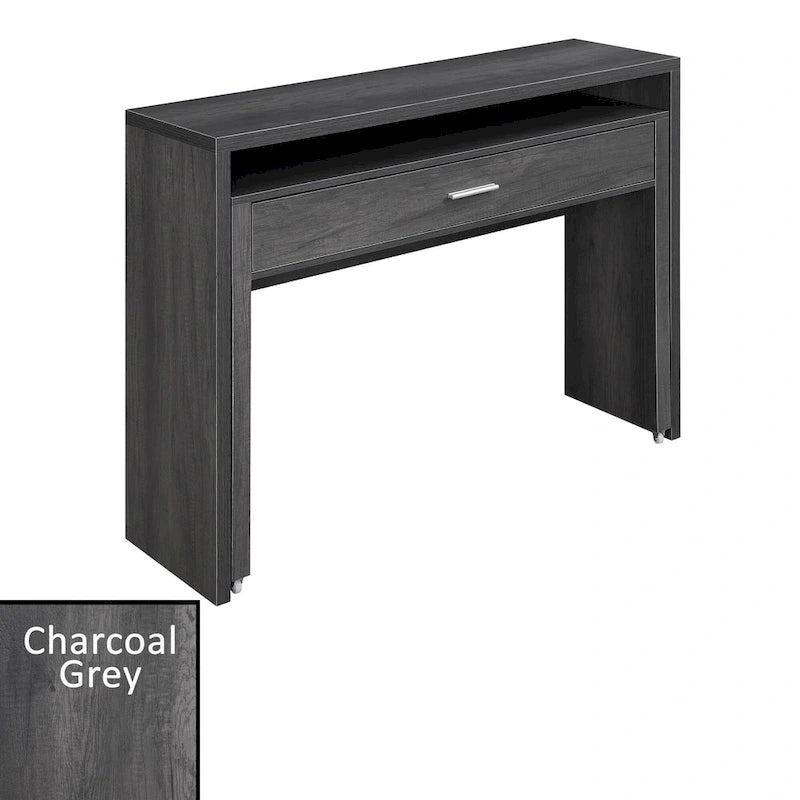 Newport JB Console/Sliding Desk with Drawer and Riser