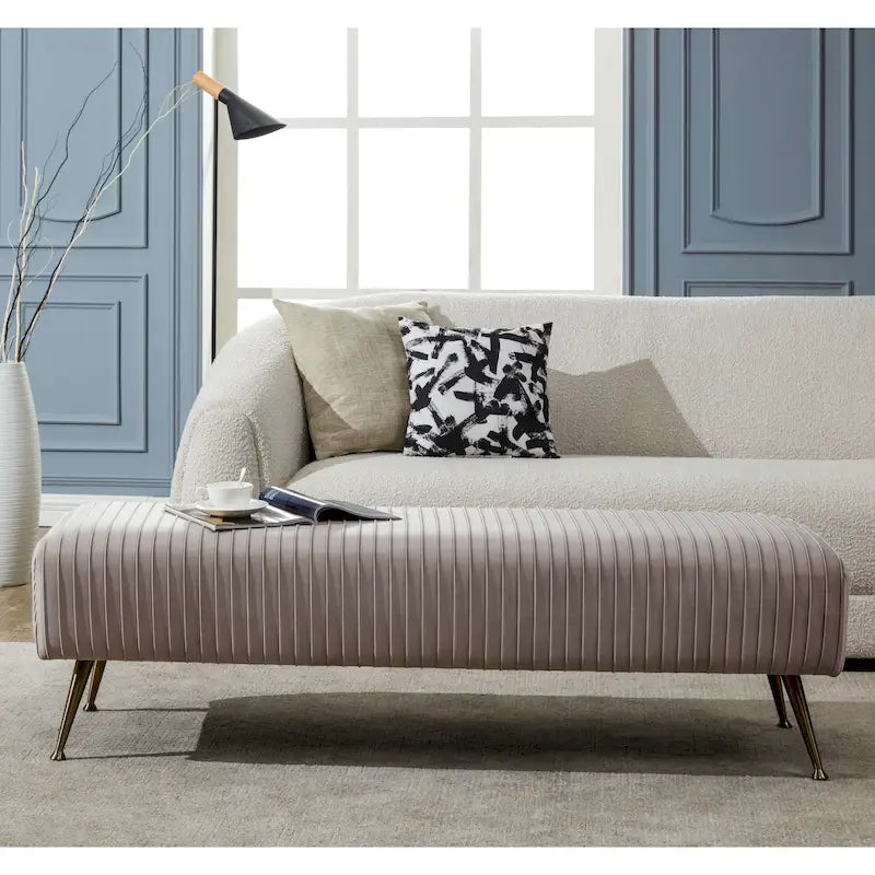 SAFAVIEH Couture Jeanmarie Bench - 60Wx21Dx18H