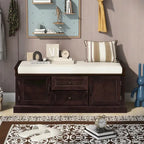 Merax Storage Bench with Removable Cushion