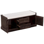 Merax Storage Bench with Removable Cushion