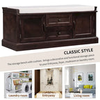 Merax Storage Bench with Removable Cushion
