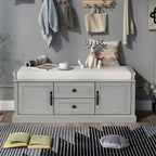 Merax Storage Bench with Removable Cushion