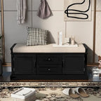 Merax Storage Bench with Removable Cushion