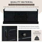 Merax Storage Bench with Removable Cushion