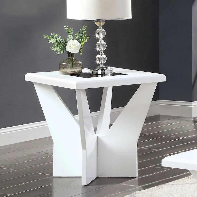 Ameena Contemporary 2-Piece Coffee Table and End Table Set by Furniture of America