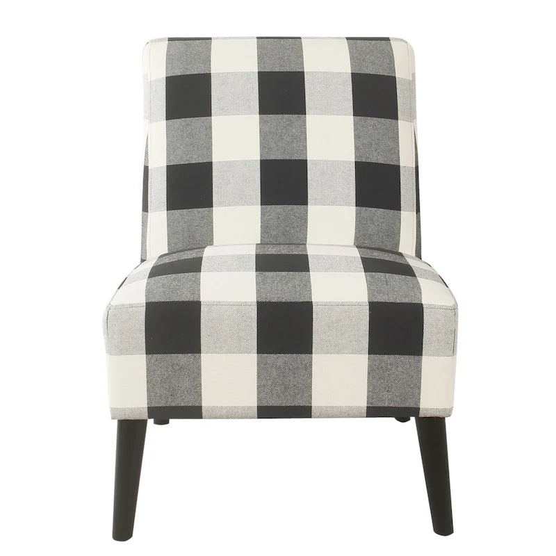 HomePop Modern Armless Dining Accent Chair