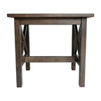 Classic Solid Wood Farmhouse End Table