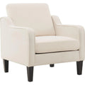 VINGLI Mid Century Modern Fabric Accent Chair