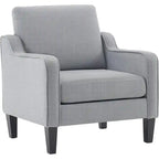 VINGLI Mid Century Modern Fabric Accent Chair