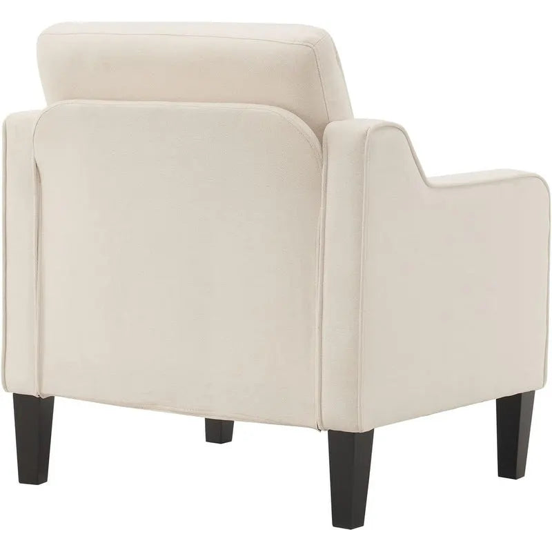 VINGLI Mid Century Modern Fabric Accent Chair