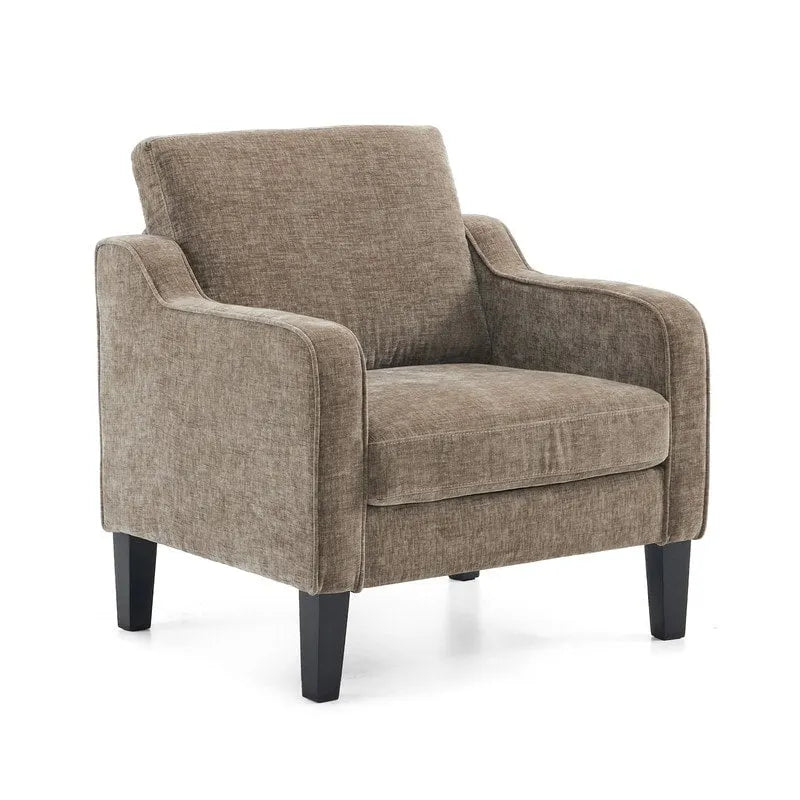 VINGLI Mid Century Modern Fabric Accent Chair
