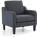 VINGLI Mid Century Modern Fabric Accent Chair