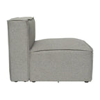 Contemporary Modular Sectional Sofa Armless Middle Chair - 36.75D x 28.25W x 28H