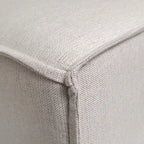 Contemporary Modular Sectional Sofa Armless Middle Chair - 36.75D x 28.25W x 28H