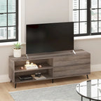 TV Stand for up to TV's with Adjustable Shelf and Storage Drawers