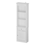 Large Entertainment Center Bookshelves 57x38 inch Hutch Space for TV