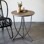 Arabesque Side Table - 20 dia. x 24H